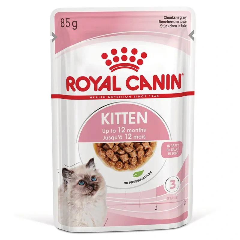 ROYAL CANIN Kitten Gravy Kapsička pre mačiatka v šťave, 85g