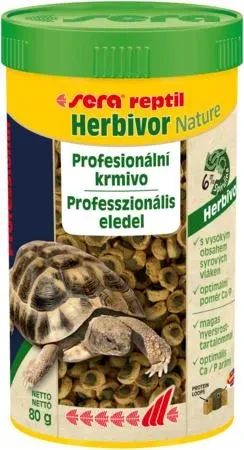 SERA REPTIL Herbivor Nature, 250ml