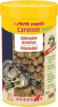 SERA REPTIL Carnivor Nature, 250ml