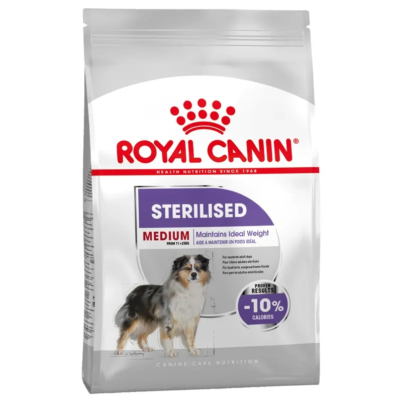 ROYAL CANIN Sterilised Medium Adult Granule pre kastrované psy stredných plemien, 12kg
