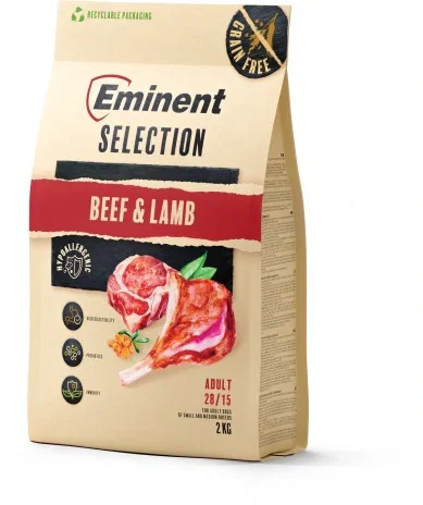 EMINENT Dog Selection Adult Beef & Lamb, 2kg