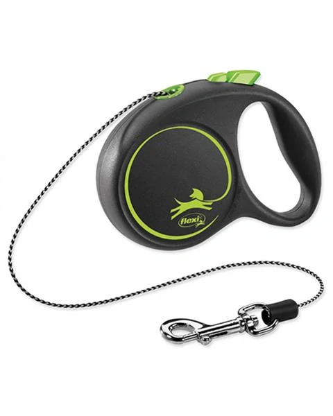 FLEXI Black Design M do 20kg, 5m lanko - zelené