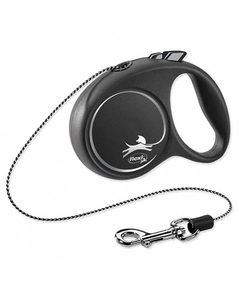 FLEXI Black Design M do 20kg, 5m lanko - čierne