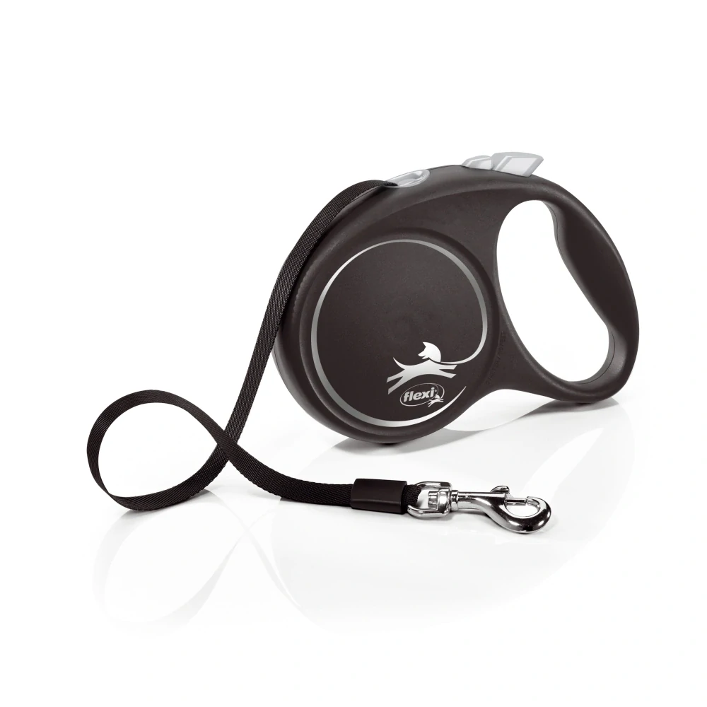 FLEXI Black Design L do 50kg, 5m páska - čierne