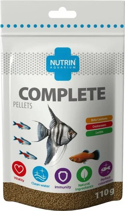 NUTRIN Aquarium Complete Pellets, 110g