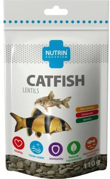 NUTRIN Aquarium Catfish Lentils, 110g