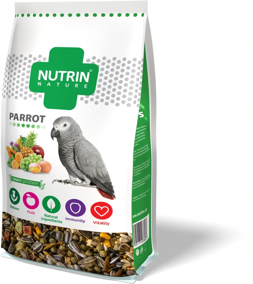 NUTRIN Nature papagáj, 750g