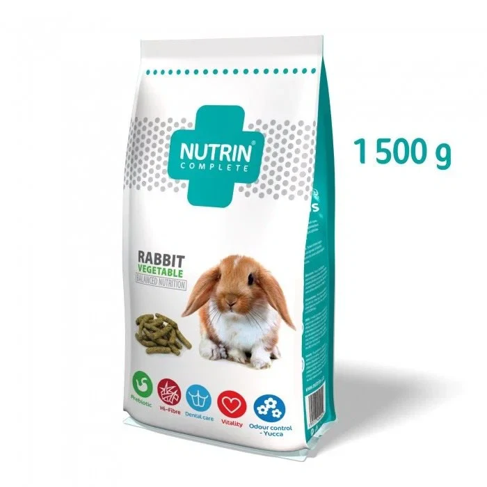 NUTRIN Complete Králik Vegetable, 1500g