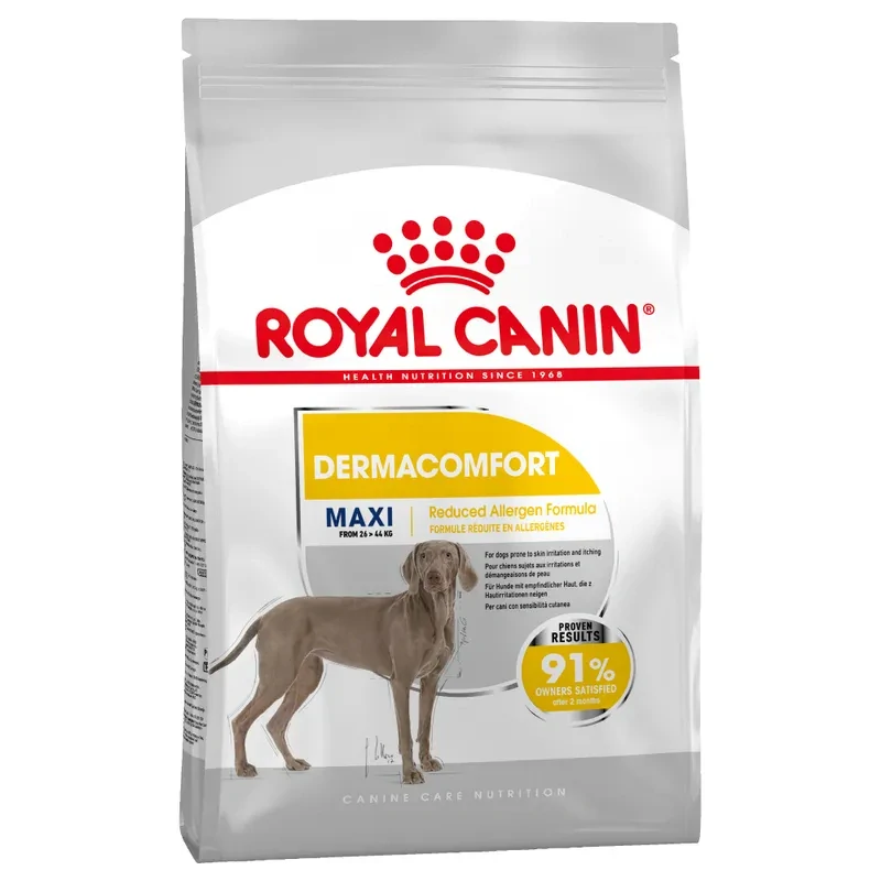 ROYAL CANIN Maxi Dermacomfort Granule pre veľké psy s problémami s kožou, 12kg