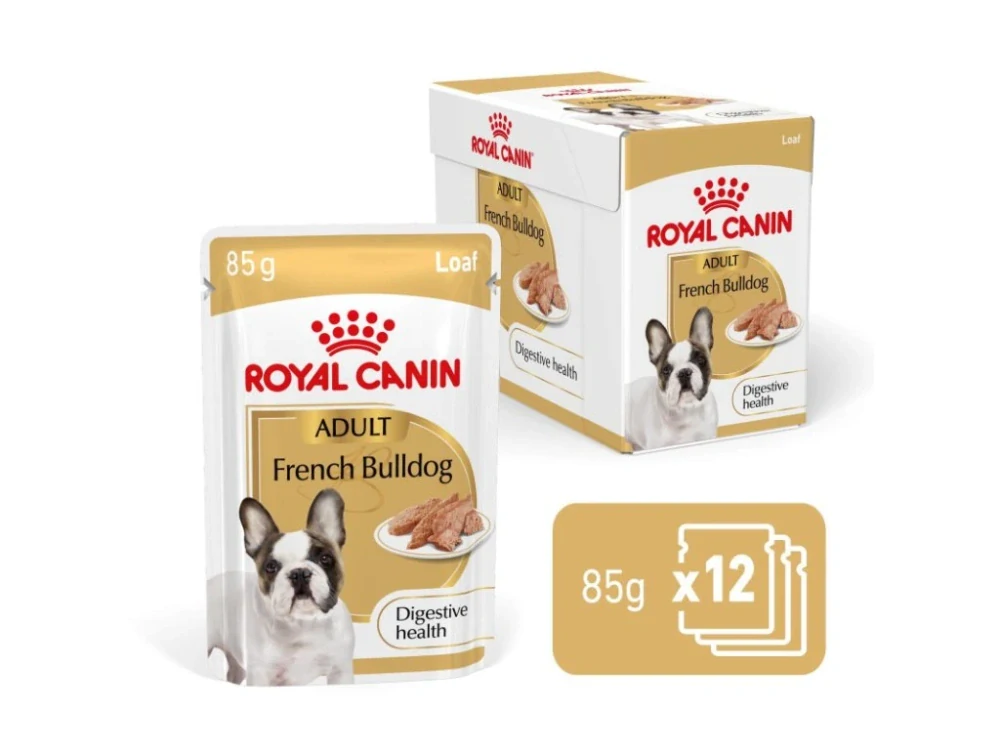 ROYAL CANIN French Bulldog Loaf Pouch Kapsička s paštétou pre francúzskeho buldočka, 12x85g