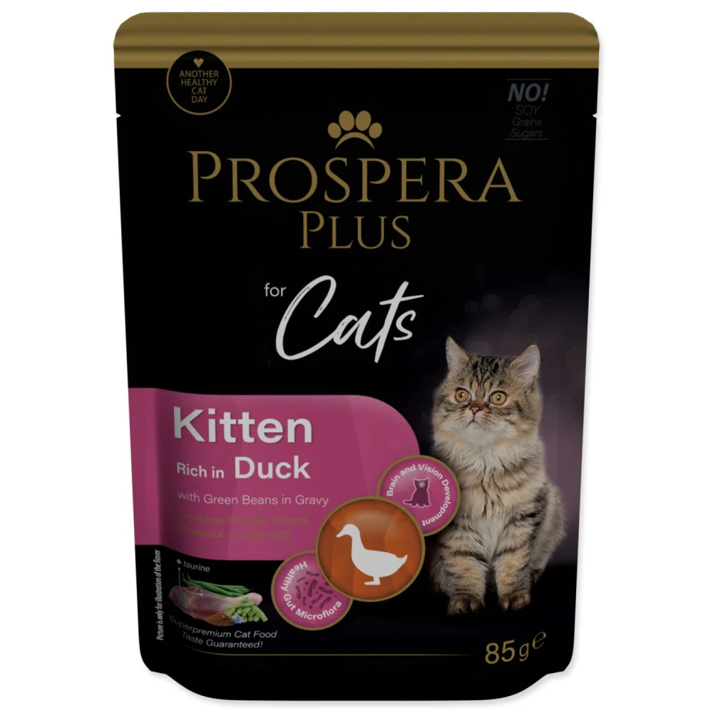 PROSPERA PLUS Kitten Duck & Green Beans, 85g