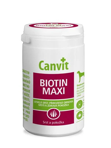CANVIT Biotin Maxi pre psy 115 tbl.