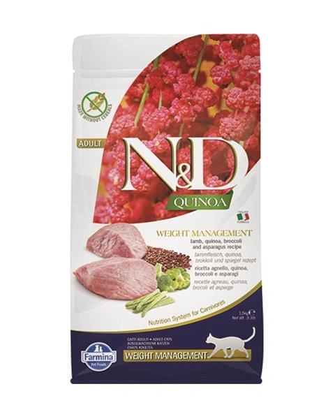 FARMINA N&D Cat QUINOA Weight Management, 0,3kg
