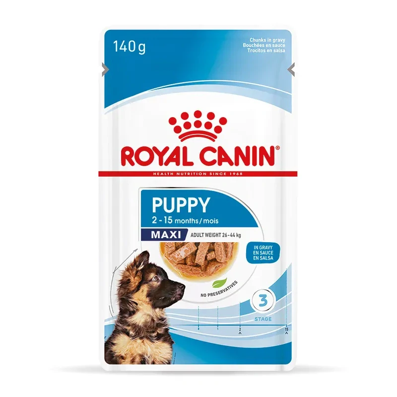 ROYAL CANIN Maxi Puppy Kapsička pre veľké šteňatá, 140g