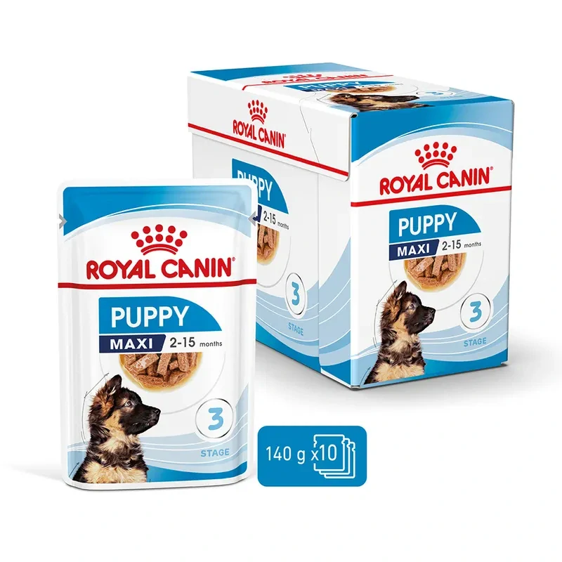 ROYAL CANIN Maxi Puppy Kapsička pre veľké šteňatá, 10x140g
