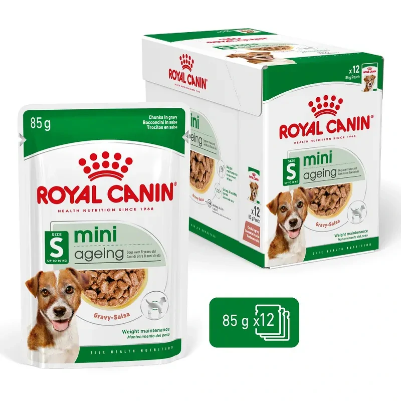 ROYAL CANIN Mini Ageing 12+ Kapsička pre dospelé malé psy, 12x85g