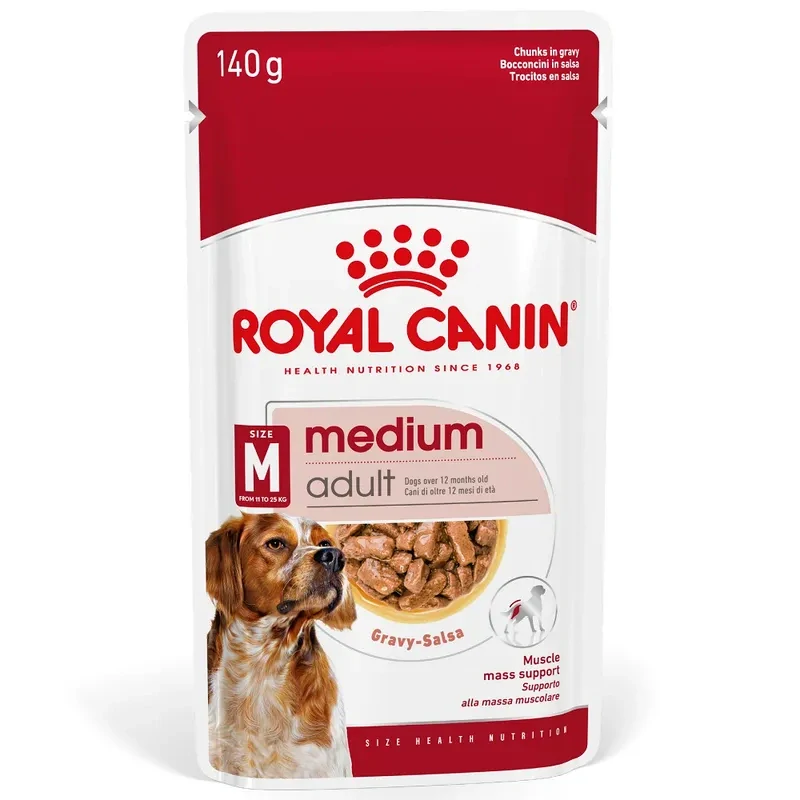 ROYAL CANIN Medium Adult Kapsička v šťave pre dospelé stredné psy, 140g