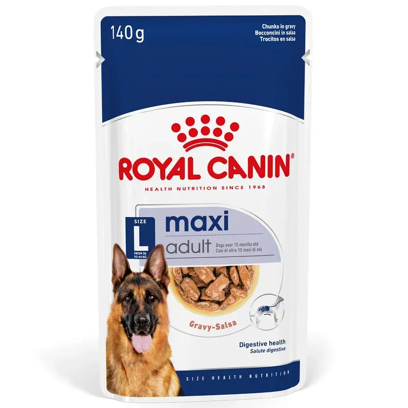 ROYAL CANIN Maxi Adult Kapsička v šťave pre dospelé veľké psy, 140g