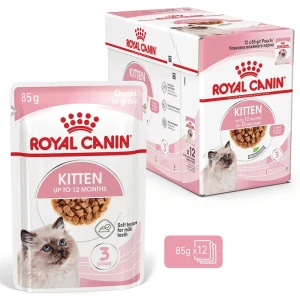 ROYAL CANIN Kitten Gravy Kapsička pre mačiatka v šťave, 12x85g