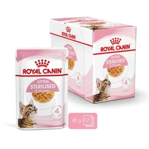 ROYAL CANIN Kitten Sterilised Kapsička v šťave pre kastrované mačiatka, 12x85g