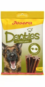 JOSERA Pamlsok Dog Denties with Turkey&Apple, 180g