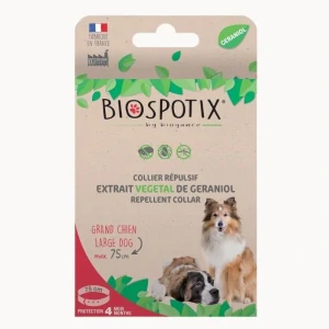 BIOGANCE Biospotix Large dog L-XL Obojok s repelentným účinkom, 75cm