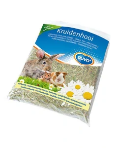 DUVO+ Bylinkové seno pre králiky a hlodavce - s harmančekom, 500g