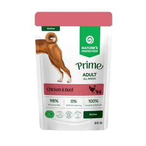 NATURES PROTECTION Prime Dog Kapsička pre dospelé aktívne psy, 85g