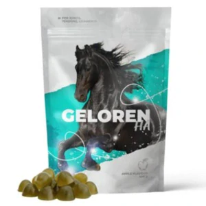 GELOREN HA kĺbová výživa pre kone jablko, 450g
