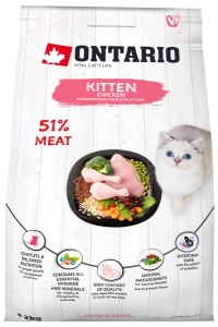 ONTARIO Kitten Chicken, 2kg