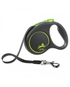 FLEXI Black Design S do 15kg, 5m páska - zelené