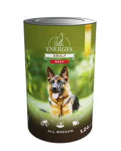 ENERGYS Dog Adult Can Beef Konzerva, 1240g