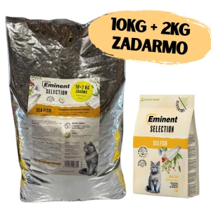 EMINENT Cat Selection Adult - morská ryba, 10+2kg