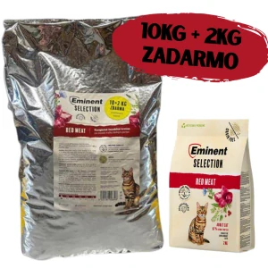 EMINENT Cat Selection Adult - červené mäso, 10+2kg