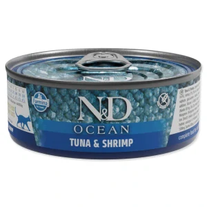 FARMINA N&D Konzerva Cat Ocean Tuna & Shrimp, 70g