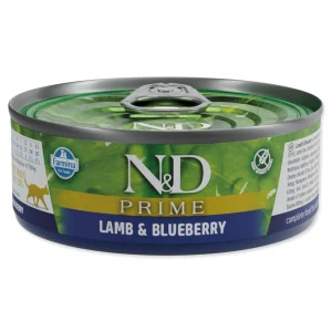 FARMINA N&D Konzerva Cat Prime Lamb & Blueberry, 70g