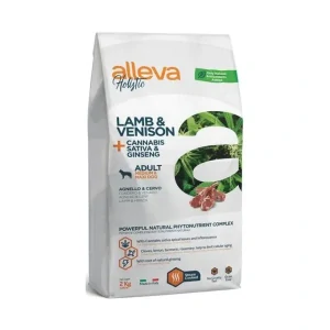 ALLEVA HOLISTIC Adult Dog Medium & Maxi Lamb & Venison, 2kg