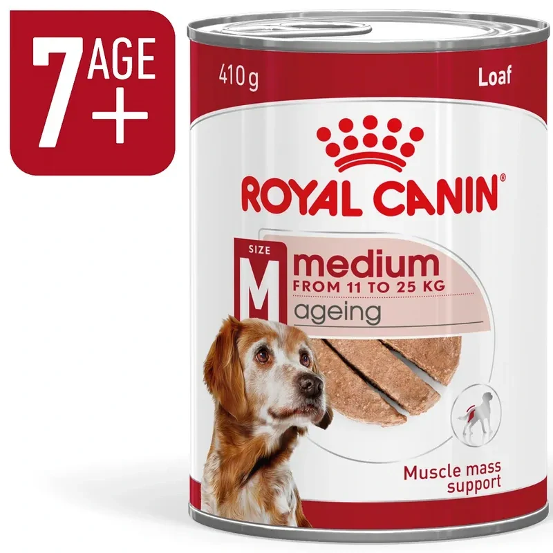 ROYAL CANIN Medium Ageing Paštéta pre psy stredných plemien starších ako 7 rokov, 410g