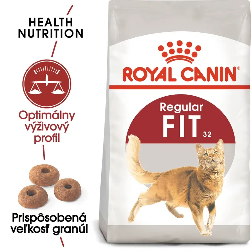 ROYAL CANIN Fit Granule pre správnu kondíciu mačiek, 400g