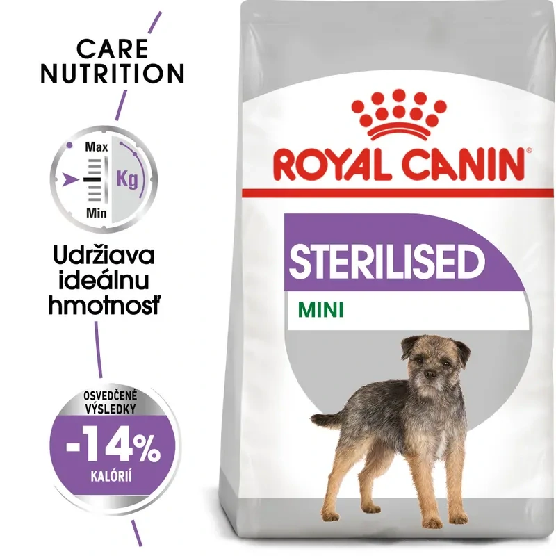 ROYAL CANIN Sterilised Mini Adult Granule pre kastrované psy malých plemien