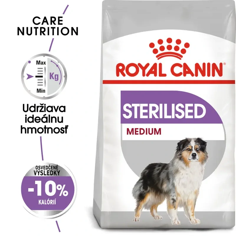 ROYAL CANIN Sterilised Medium Adult Granule pre kastrované psy stredných plemien