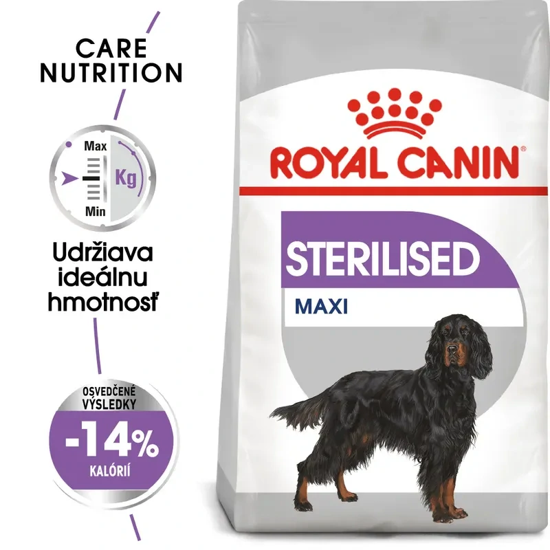 ROYAL CANIN Sterilised Maxi Adult Granule pre kastrované psy veľkých plemien, 12kg
