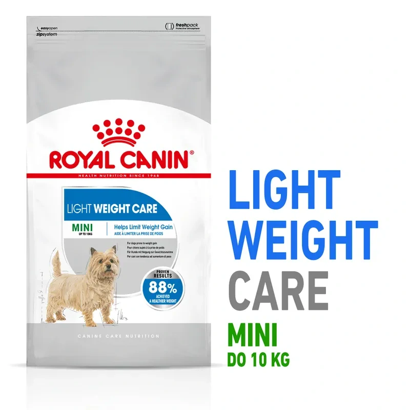 ROYAL CANIN Mini Light Weight Care Diétne granule pre psy