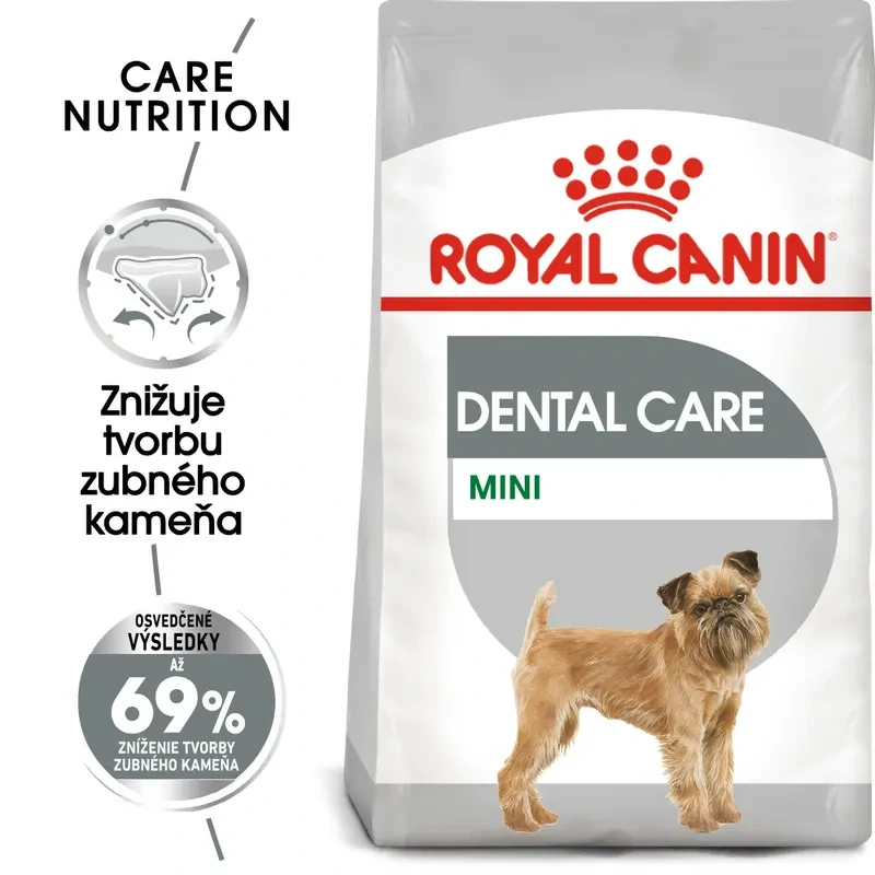 ROYAL CANIN Mini Dental Care Granule pre psy znižujúce tvorbu zubného kameňa