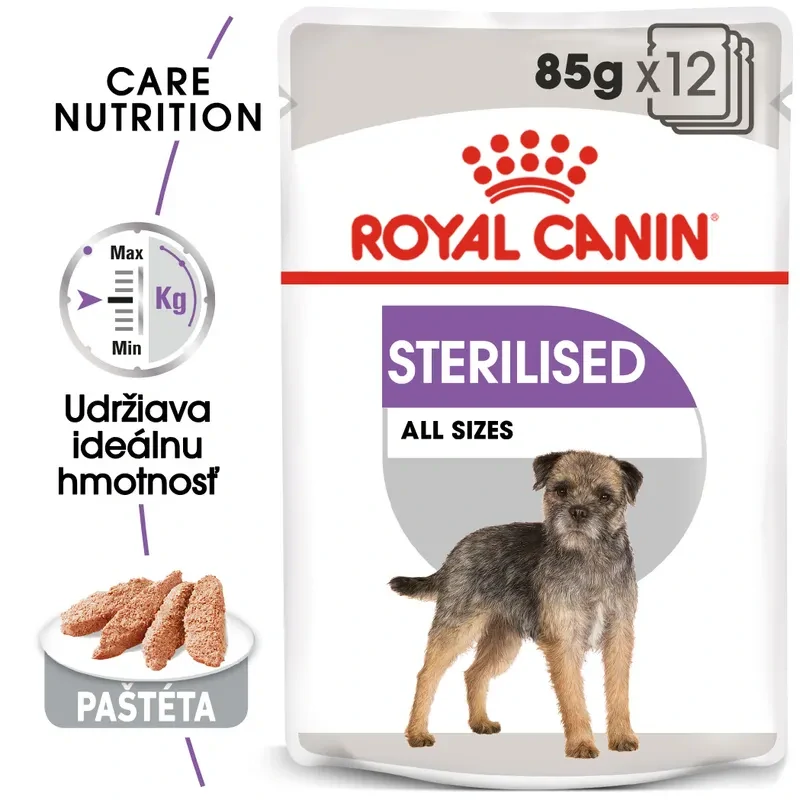 ROYAL CANIN Sterilised Dog Loaf Kapsička s paštétou pre kastrované psy, 85g