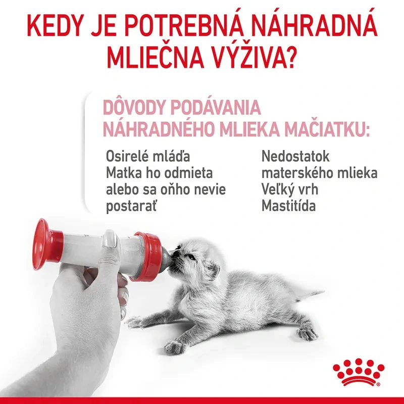 ROYAL CANIN Cat Babycat Milk Náhrada mlieka pre mačatá, 0,3 kg