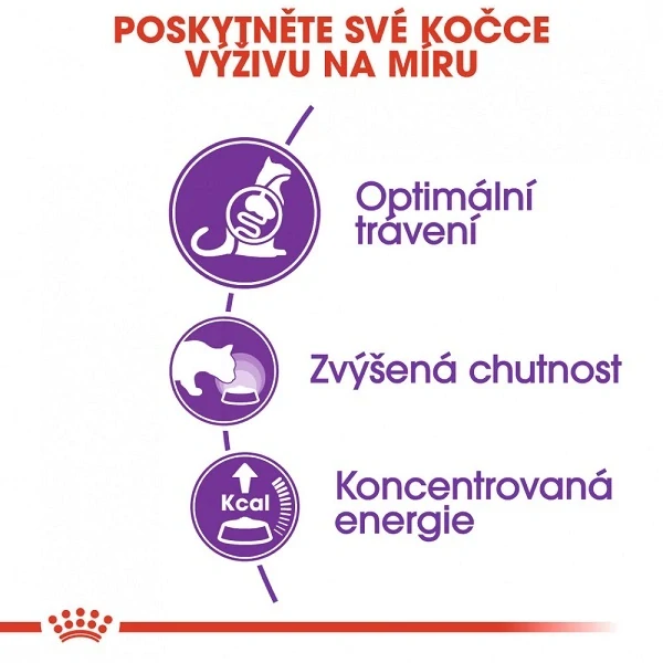 ROYAL CANIN Sensible Granule pre mačky s citlivým trávením, 2kg