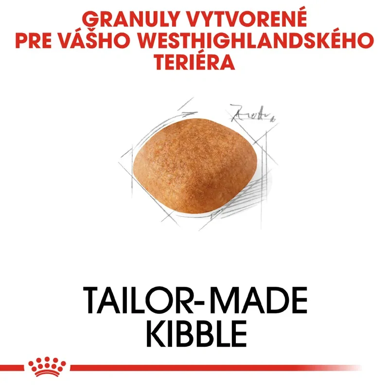 ROYAL CANIN Westie Adult Granule pre dospelého westhinghlandského bieleho teriéra