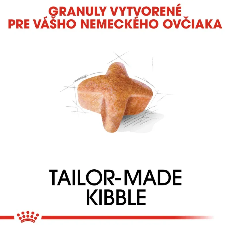 ROYAL CANIN German Shepherd Adult Granule pre dospelých nemeckých ovčiakov starších ako 15 mesiacov, 11kg