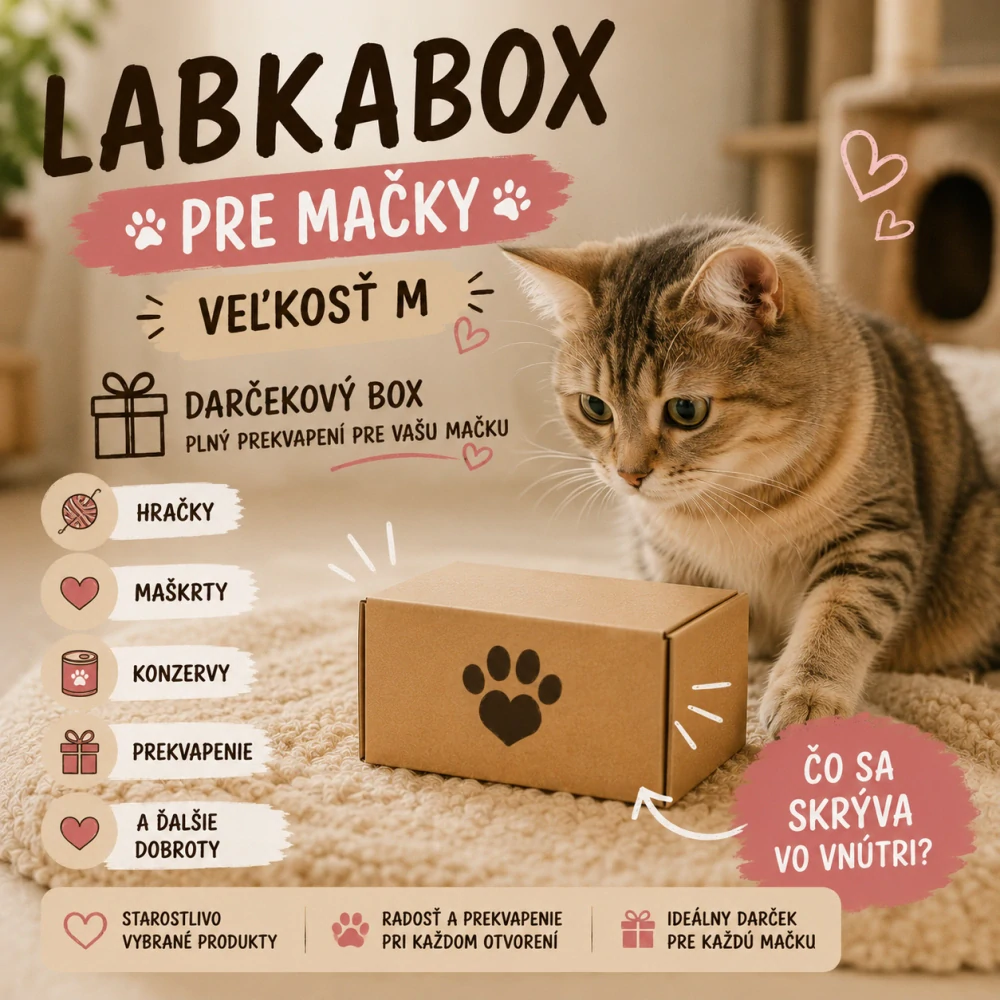 LabkaBox pre mačky (Veľkosť M)